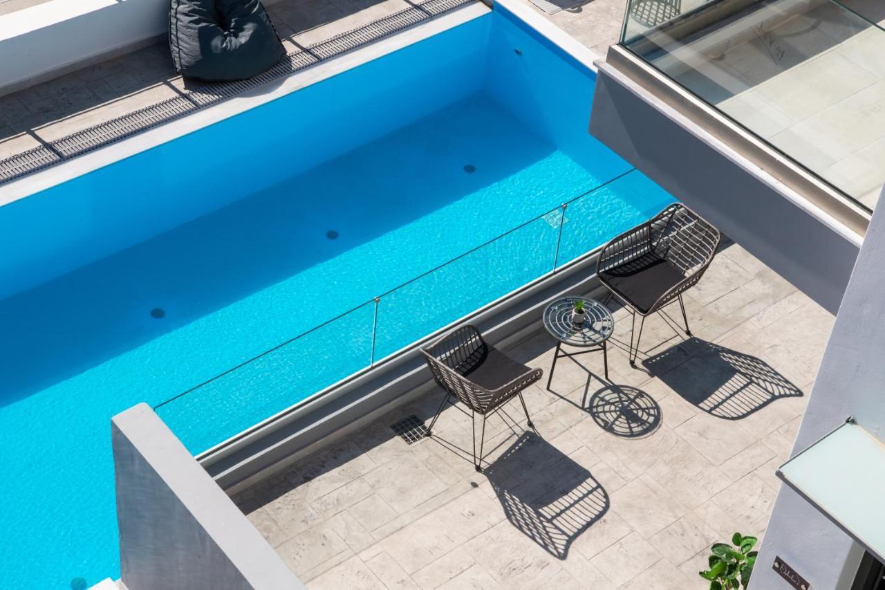 Clelia'S And Dione'S Design Studios Swimming Pool Nikiana Exterior foto