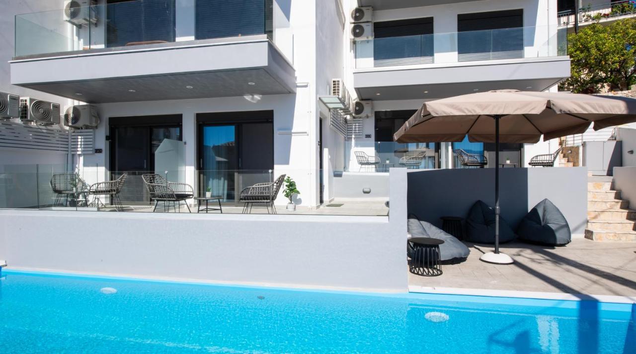 Clelia'S And Dione'S Design Studios Swimming Pool Nikiana Exterior foto
